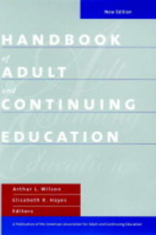 Cover of Handbook of Adult and Continuing Education