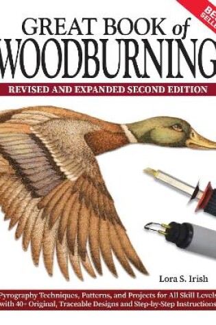 Cover of Great Book of Woodburning, Revised and Expanded Second Edition