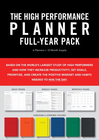 Book cover for High Performance Planner Full-Year Pack
