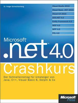 Book cover for Microsoft .Net 4.0 - Crashkurs