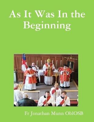 Book cover for As It Was In the Beginning