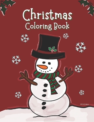 Book cover for Christmas Coloring Book