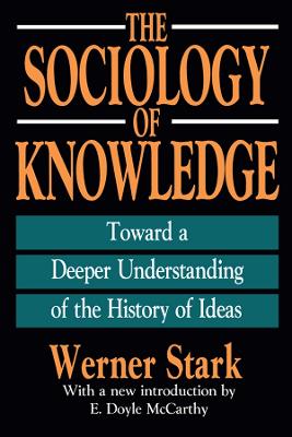 Book cover for The Sociology of Knowledge