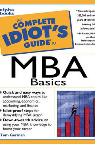 Cover of Cig To Mba Basics