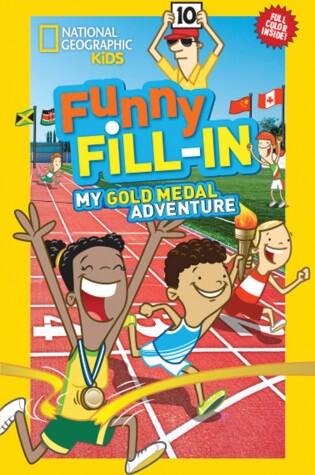 Cover of Nat Geo Kids Funny Fill-In My Gold Medal Adventure