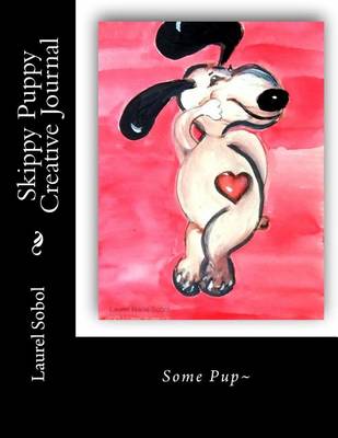 Book cover for Skippy Puppy Creative Journal