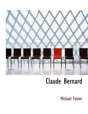 Book cover for Claude Bernard