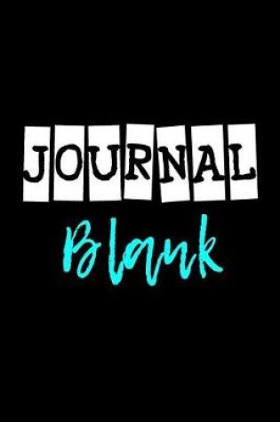 Cover of Journal Blank