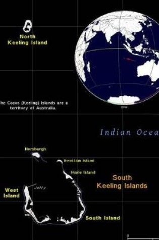 Cover of Modern Day Map of Cocos Keeling Islands Journal