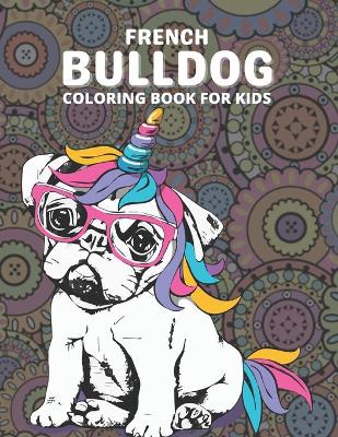 Book cover for French Bulldog Coloring Book