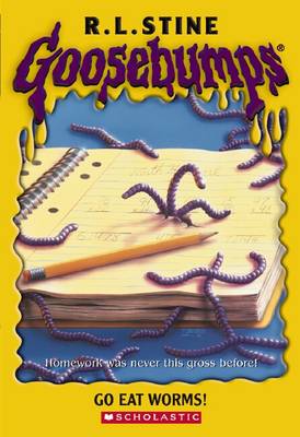 Book cover for Goosebumps: Go Eat Worms!