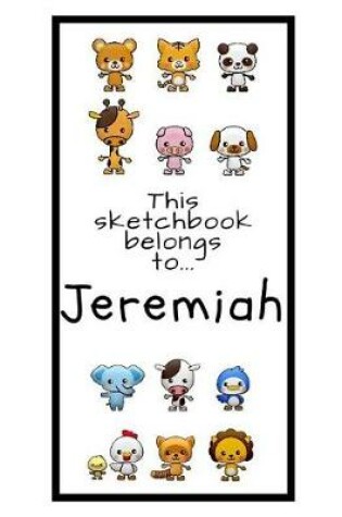 Cover of Jeremiah Sketchbook