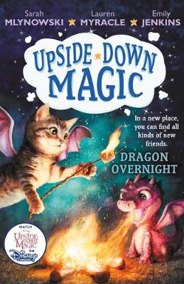 Book cover for Upside Down Magic 4: Dragon Overnight