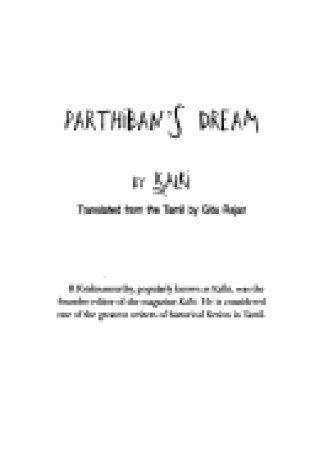 Cover of Parthiban's Dream