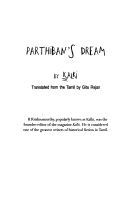 Book cover for Parthiban's Dream