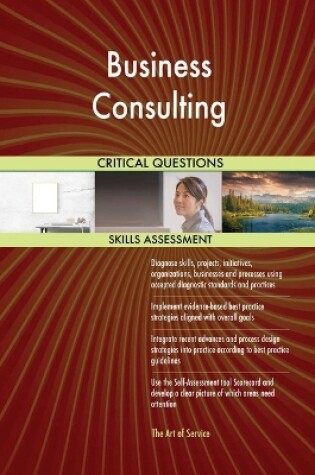 Cover of Business Consulting Critical Questions Skills Assessment