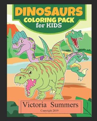 Cover of Dinosaurs Coloring Pack for Kids