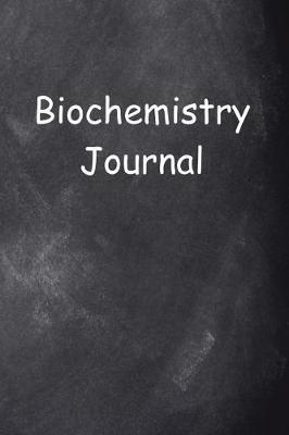 Cover of Biochemistry Journal Chalkboard Design