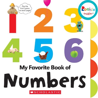 Cover of My Favorite Book of Numbers (Rookie Toddler)