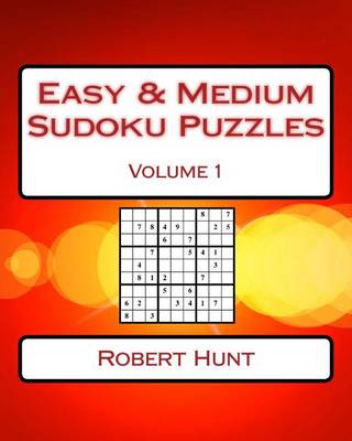 Book cover for Easy & Medium Sudoku Puzzles Volume 1