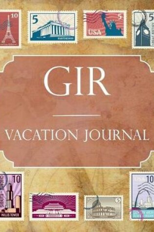 Cover of Gir Vacation Journal