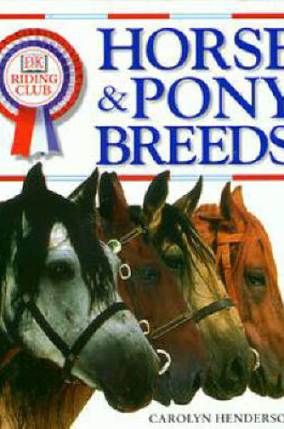 Cover of DK Riding Club:  Horse and Pony Breeds