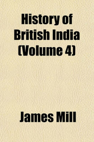 Cover of History of British India (Volume 4)