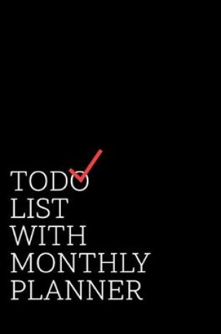 Cover of ToDo List with Monthly Planner