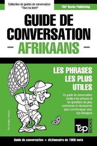 Cover of Guide de conversation Francais-Afrikaans et dictionnaire concis de 1500 mots