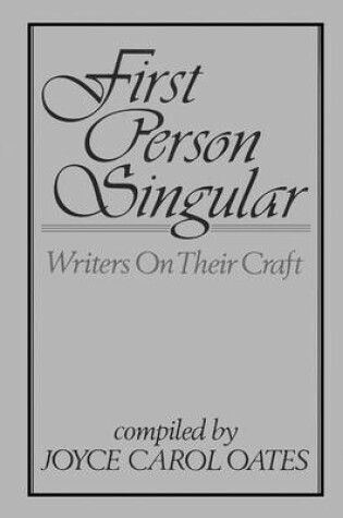 Cover of First Person Singular