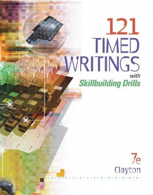 Book cover for 121 Timed Writings with Skillbuilding Drills (with MicroPace Pro Individual)