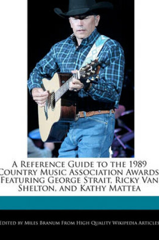 Cover of A Reference Guide to the 1989 Country Music Association Awards