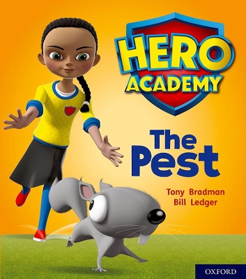 Book cover for Hero Academy: Oxford Level 4, Light Blue Book Band: The Pest