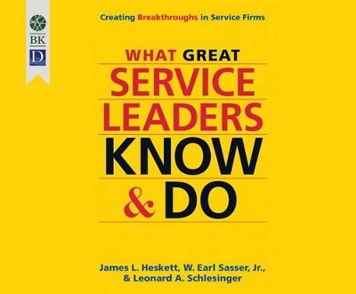 Book cover for What Great Service Leaders Know and Do