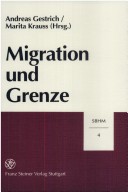 Cover of Migration Und Grenze