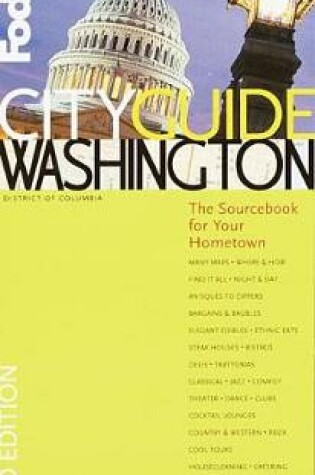 Cover of Fodor's Cityguides: Washington DC