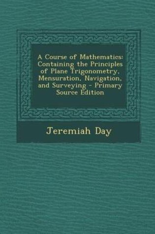 Cover of Course of Mathematics