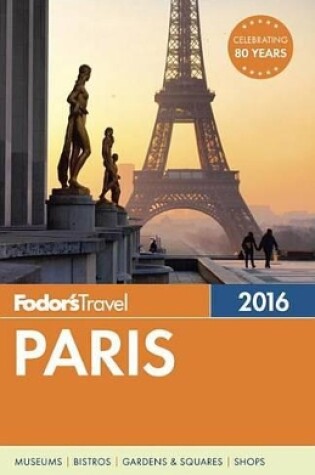 Cover of Fodor's Paris 2016