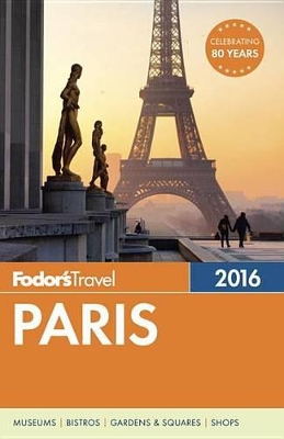 Book cover for Fodor's Paris 2016