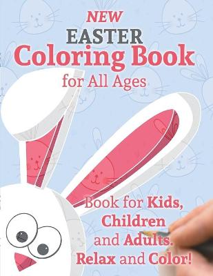 Book cover for New Easter Coloring Book for All Ages