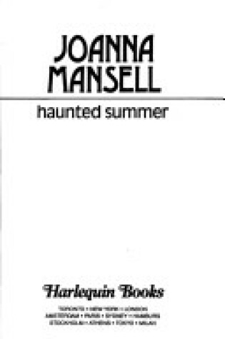 Cover of Haunted Summer