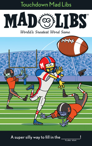 Book cover for Touchdown Mad Libs