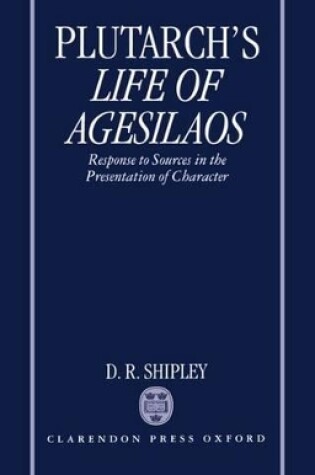 Cover of A Commentary on Plutarch's Life of Agesilaos