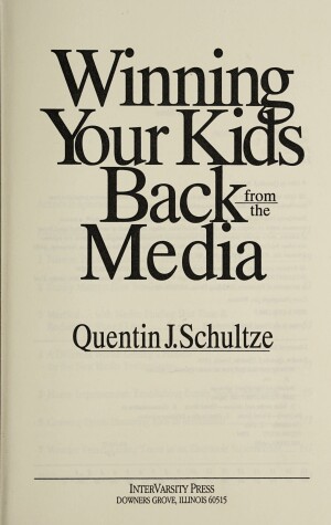 Book cover for Winning Your Kids Back from the Media