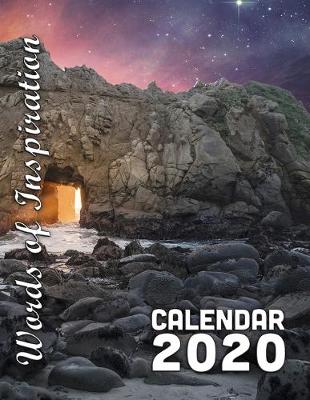 Book cover for Words of Inspiration Calendar 2020