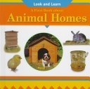 Book cover for A First Book about Animal Homes