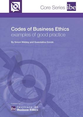 Book cover for Codes of Business Ethics