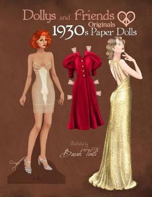 Book cover for Dollys and Friends Originals 1930s Paper Dolls