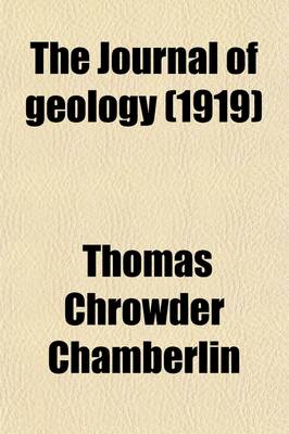 Book cover for The Journal of Geology (1919)