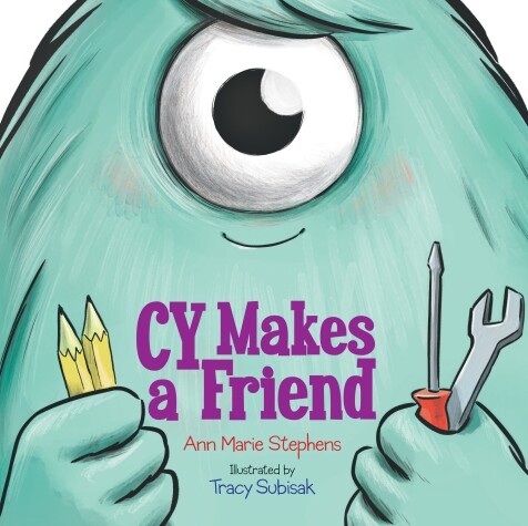 Book cover for Cy Makes a Friend